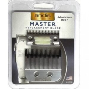 Andis Master Adjustable Blade Clipper in chrome aluminum housing