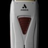 "Andis ProFoil Lithium Plus Shaver with gold titanium foils" "Andis professional cordless foil shaver for barbers" "Andis ProFoil Lithium Plus rechargeable finishing shaver" "Andis ProFoil Lithium Plus Shaver with charging stand"