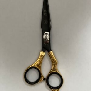 “Professional stainless steel barber scissors hair cutting shears” “Barber scissors with offset handle ergonomic design” “Sharp stainless steel hair cutting shears for salon and barbershop” “High-precision barber scissors for professional hairstyling”