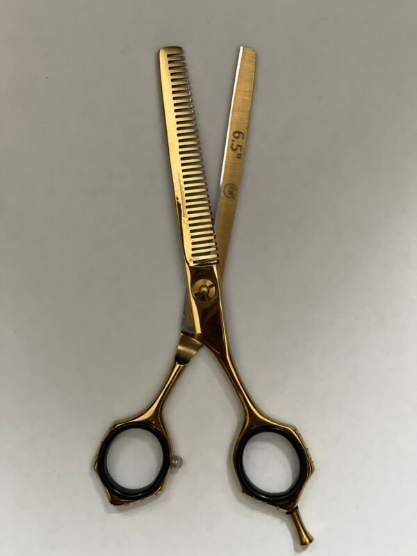 “Professional stainless steel barber scissors hair cutting shears” “Barber scissors with offset handle ergonomic design” “Sharp stainless steel hair cutting shears for salon and barbershop” “High-precision barber scissors for professional hairstyling”