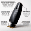 alt="Andis GTX-EXO M-Force Cordless Trimmer with gold T-blade" alt="Andis professional cordless trimmer with M-Force magnetic motor" alt="Andis GTX-EXO M-Force exposed T-blade trimmer for barbers" alt="Andis GTX-EXO cordless detailing trimmer professional grade"