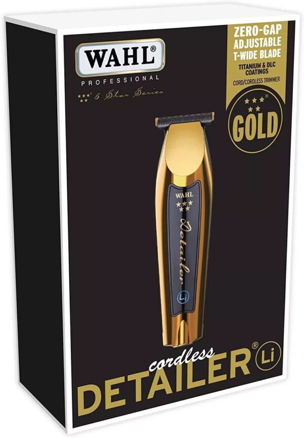 "Wahl Professional 5 Star Cordless Gold Magic Clipper premium hair clipper"