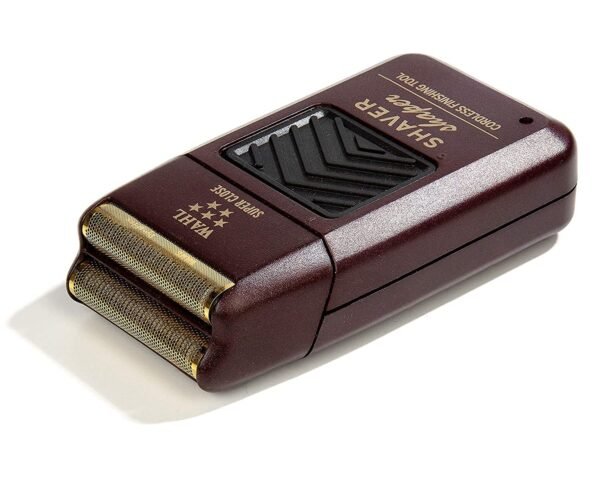 “Wahl 5-Star Shaver/Shaper 8061-100 with bonus 7031-300 replacement foil” “Wahl Professional gold foil shaver with close foil assembly” “Wahl 8061-100 rechargeable shaver with bonus foil pack” “Wahl 5-Star finishing shaver for bald fades and close shaving”