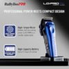 BaBylissPRO High-Performance LO-PROFX Compact Hair Clipper LO-PROFX compact clipper for professional barbers BaBylissPRO cordless hair clipper low-profile design Professional LO-PROFX clipper for fades and tapers