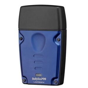“BaBylissPRO LO-PROFX Compact Single-Foil Shaver with Black Titanium Foil” “Compact cordless foil shaver 10,000 RPM with USB-C charging stand” “Close-up of BaBylissPRO LO-PROFX hypoallergenic foil finish” “BaBylissPRO shaver anodized aluminum housing detail” “Professional barber using BaBylissPRO LO-PROFX Compact Shaver”