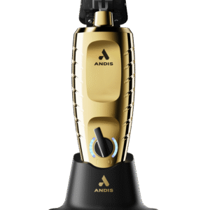 GTX-EXO II Gold Trimmer professional barber tool Gold professional hair trimmer for line-ups and detailing GTX-EXO II cordless trimmer open skeleton design Professional gold trimmer for barbers