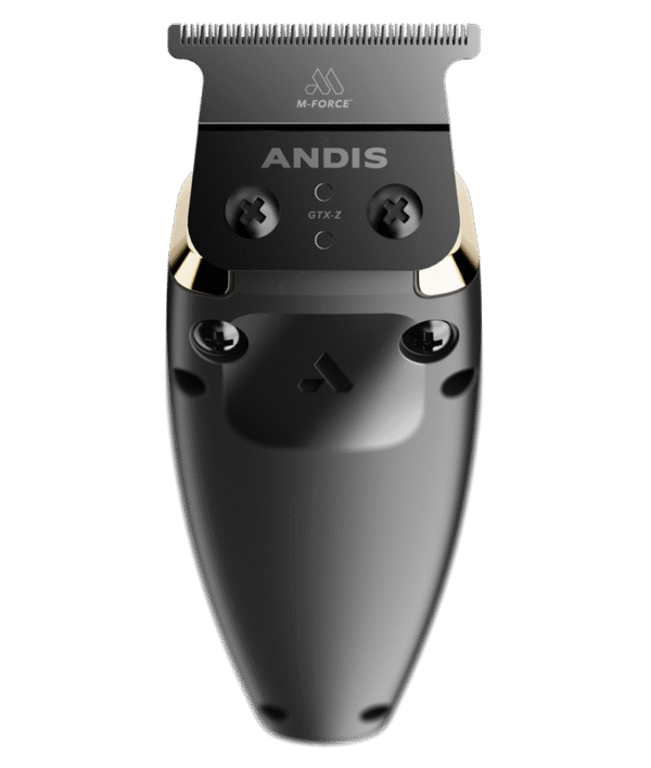 GTX-EXO II Gold Trimmer professional barber tool Gold professional hair trimmer for line-ups and detailing GTX-EXO II cordless trimmer open skeleton design Professional gold trimmer for barbers