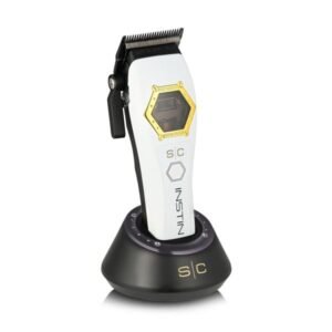 Instinct Metal Professional Hair Clipper with IN2 Vector Motor Metal body professional hair clipper for barbers Cordless Instinct Metal clipper for fades and tapers IN2 Vector Motor barber hair clipper