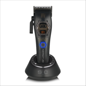 Instinct Metal Professional Hair Clipper with IN2 Vector Motor Metal body professional hair clipper for barbers Cordless Instinct Metal clipper for fades and tapers IN2 Vector Motor barber hair clipper