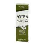 Astra Superior Platinum Double Edge Shaving Razor Blades 100