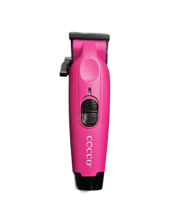 Cocco Hyper Veloce Pro Pink Cordless Clipper w/ Digital Gap Ambassador Graphene Taper Blade + Charging Stand