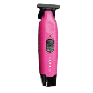 Cocco Hyper Veloce Pro Pink Cordless Trimmer w/ Digital Gap Ambassador Graphene Blade + Charging Stand