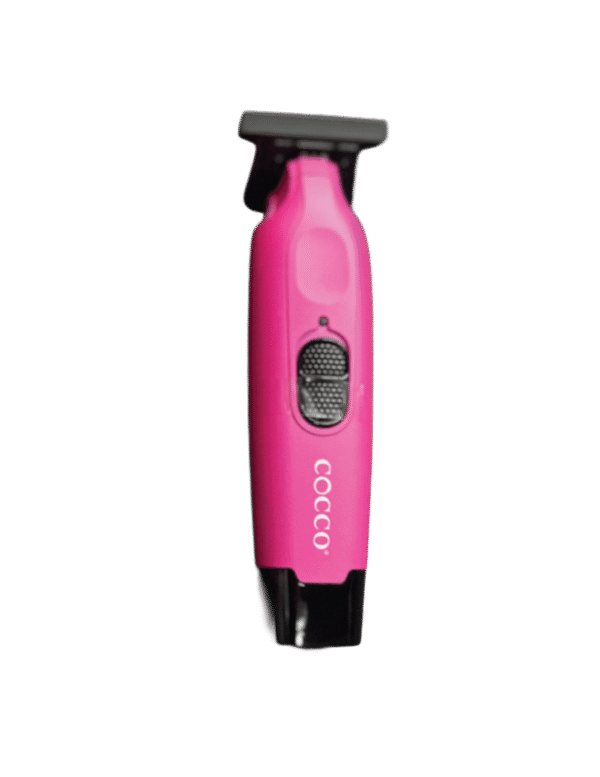 Cocco Hyper Veloce Pro Pink Cordless Trimmer w/ Digital Gap Ambassador Graphene Blade + Charging Stand