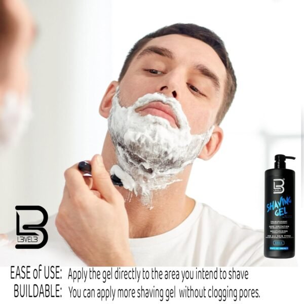 Level 3 Transparent Shaving Gel