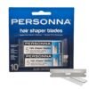 Personna Hair Shaper Blades 12 Boxes with 60 Professional Replacement Blades for Precision Hair Cutting and Barber Styling