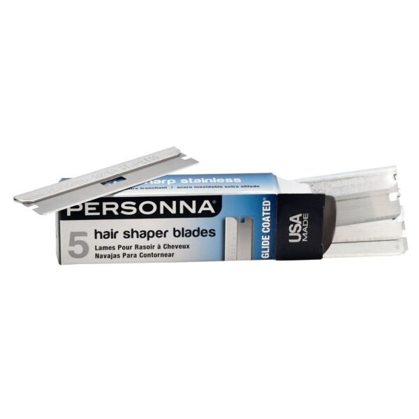 Personna Hair Shaper Blades 12 Boxes with 60 Professional Replacement Blades for Precision Hair Cutting and Barber Styling