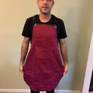 how to get something printed a barber apron