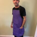 how to get something printed a barber apron