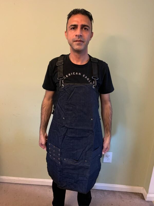 how to get something printed a barber apron