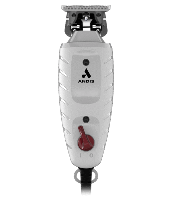 ANDIS T-Outliner Professional Hair Trimmer with carbon-steel T-blade for precision outlining, beard detailing, line-ups, and professional barber grooming.