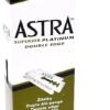 Astra Platinum Double Edge Safety Razor Blades,100 Blades (20 x 5)