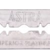 Astra Platinum Double Edge Safety Razor Blades,100 Blades (20 x 5)
