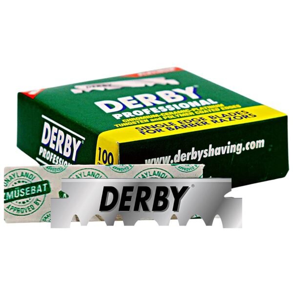 Derby Professional Single Edge Razor Blades for straight razor