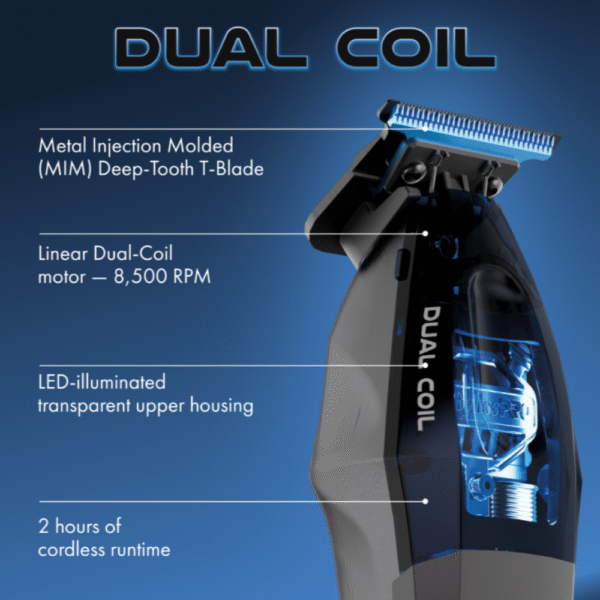BaBylissPRO High-Performance Dual-Coil Motor Trimmer FX95T