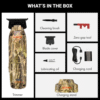 BaBylissPRO Camo LO-PRO FX Compact Clipper and Trimmer Combo FX82CAM FX72CAM with hydro-dipped camouflage finish, zero-gap adjustable blades, and cordless professional barber performance.
