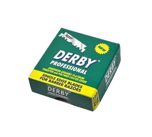 Derby Professional Single Edge Razor Blades for straight razor