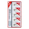 Dorco Platinum Stainless Double Edge Razor Blades - 100 Blades