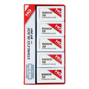 Dorco Platinum Stainless Double Edge Razor Blades - 100 Blades