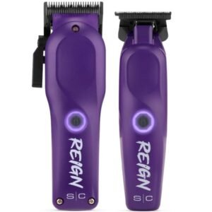 Stylecraft Pro REIGN Professional Clipper & Trimmer - Purple [DUO]