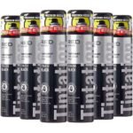 Red by Kiss Tintation Temporary Hair Color Spray 6 oz (Black #TCSL01D) [6 Pack]