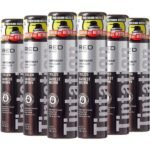 Red by Kiss Tintation Temporary Hair Color Spray 6 oz (Darkest Brown